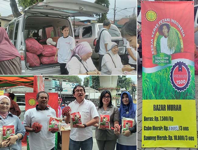 Bazar Murah Toko Tani BKP Kementan Disambut Baik Konsumen di Jakarta